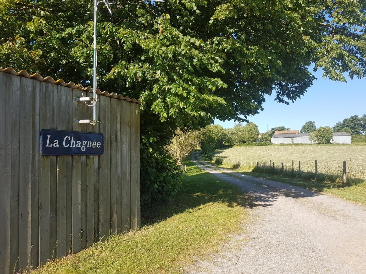 Camping De La Chagnee Saint-Aubin-le-Cloud Exterior photo