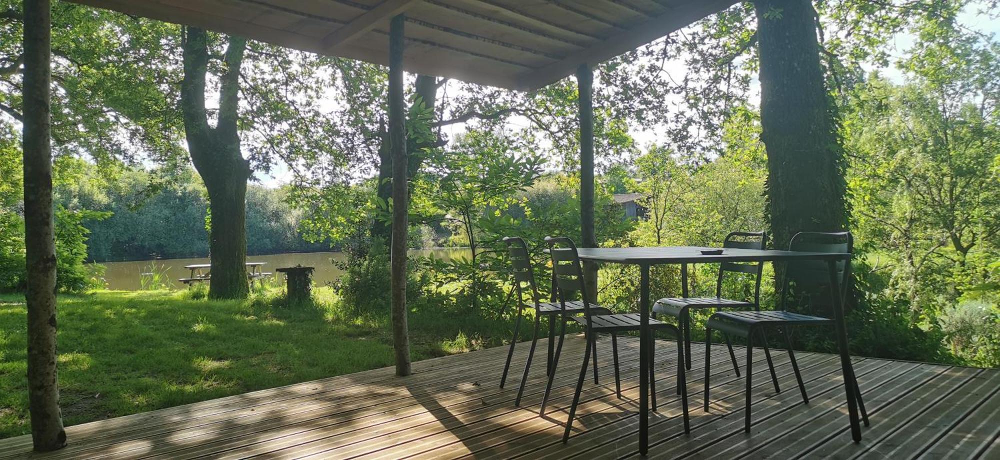 Camping De La Chagnee Saint-Aubin-le-Cloud Exterior photo